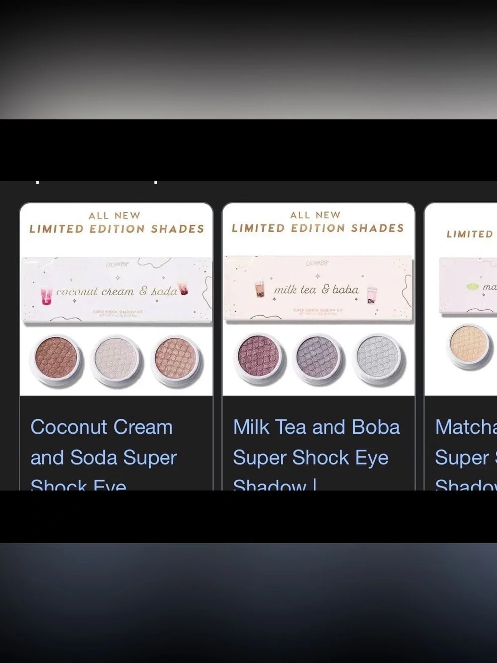 Colourpop add sparkle